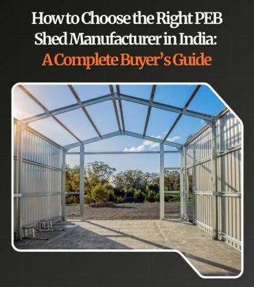 India’s industrial and infrastructure sectors are rapidly adopting Pre-Engineered Buildings (PEB) for their speed, durability, and cost efficiency. However, the success of your project depends heavily on one critical decision—choosing the right PEB shed manufacturer. India’s industrial and infrastructure sectors are rapidly adopting Pre-Engineered Buildings (PEB) for their speed, durability, and cost efficiency. However, the success of your project depends heavily on one critical decision—choosing the right PEB shed manufacturer.