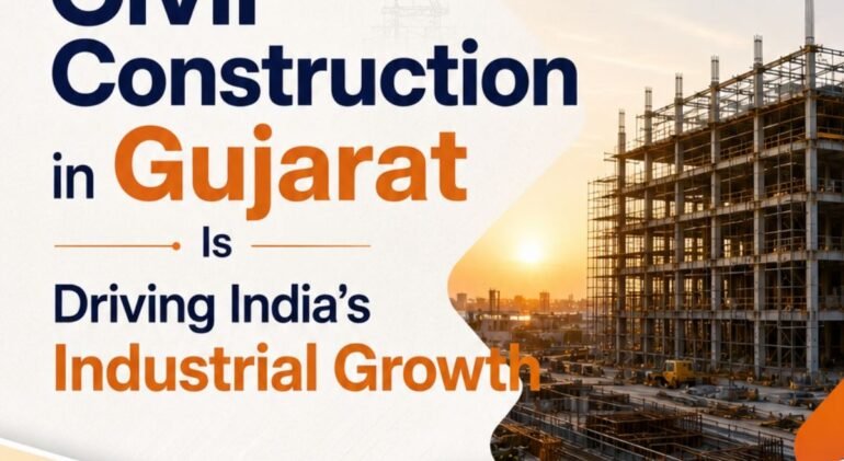 Today, Gujarat is not only supporting India’s economic growth but also attracting global businesses looking for reliable industrial infrastructure. This has created a rising demand for quality construction services, advanced engineering, and innovative building solutions.