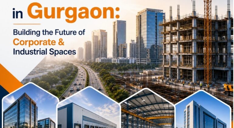 In this article, we explore how civil construction in Gurgaon is driving economic growth, transforming industrial spaces, and creating world-class infrastructure for businesses across sectors.