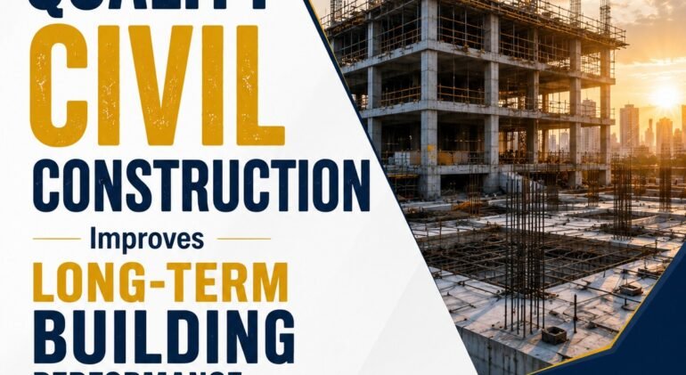 Understanding how quality civil construction improves long-term building performance helps property owners, industrial investors, developers, and businesses make smarter decisions that save money and improve safety over time.