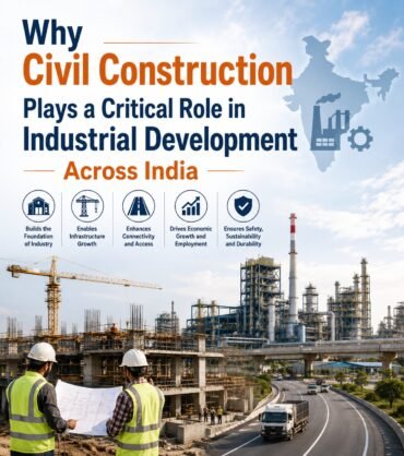 Why Civil Construction Plays a Critical Role in Industrial Development Across India