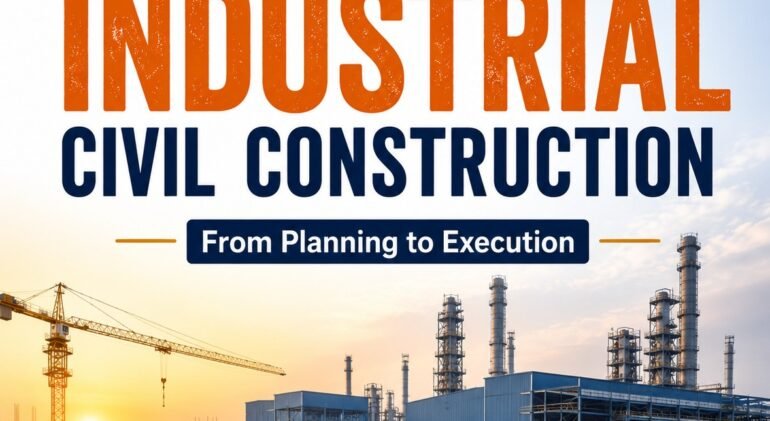 The Complete Process of Industrial Civil Construction: From Planning to Execution 3 Imagine a manufacturing company investing millions of dollars into a new production facility. The machinery is ready, the workforce is trained, and investors are waiting. But without a strong industrial building, the entire project remains only an idea.