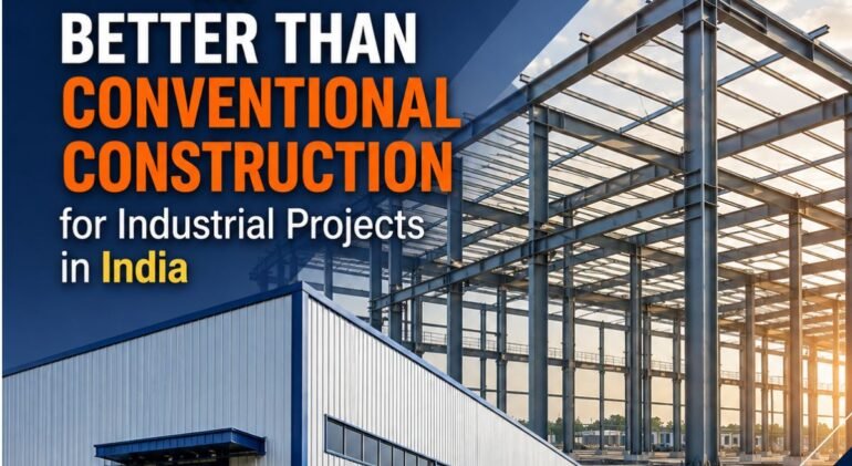 Discover why PEB buildings outperform conventional construction for industrial projects in India. Learn about cost savings, faster construction, durability, and why Divyakush Constructions is a trusted PEB Shed Manufacturer in India.