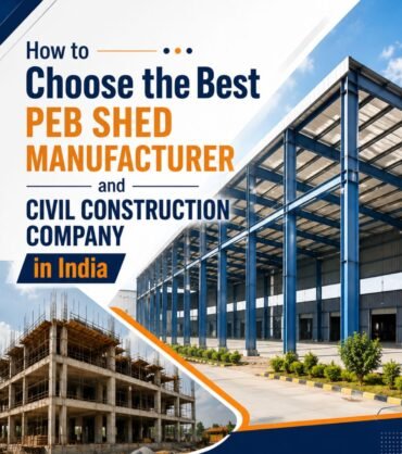 India's industrial sector is expanding rapidly with new manufacturing units, logistics parks, commercial buildings, food processing plants, warehouses, pharmaceutical facilities, and infrastructure projects emerging across the country. As businesses grow, selecting the right PEB Shed Manufacturer in India and an experienced Civil Construction Company becomes one of the most important decisions for ensuring long-term success. India's industrial sector is expanding rapidly with new manufacturing units, logistics parks, commercial buildings, food processing plants, warehouses, pharmaceutical facilities, and infrastructure projects emerging across the country. As businesses grow, selecting the right PEB Shed Manufacturer in India and an experienced Civil Construction Company becomes one of the most important decisions for ensuring long-term success.