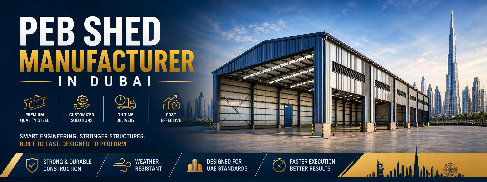 PEB Shed Manufacturer in Dubai