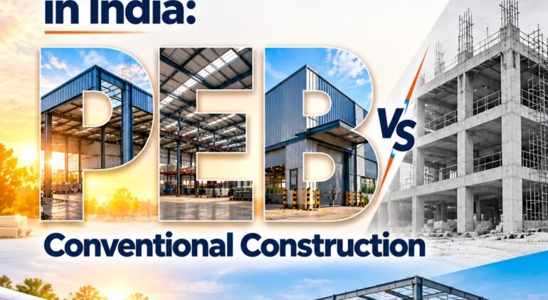 Industrial Shed Construction Cost in India: PEB vs Conventional Construction 3 Industrial shed construction cost is the total expense of planning, designing, building, and completing an industrial structure. It may include structural steel, roofing, cladding, foundations, flooring, labour, transportation, and installation.